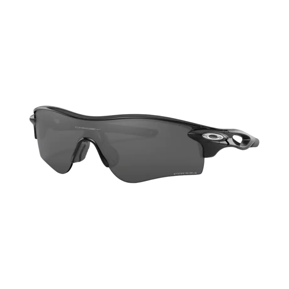 오클리 레이다락 패스 폴리쉬드 블랙 프레임 프리즘 블랙 렌즈 로우 브릿지 핏(Oakley RadaLock Path Polished Black Frame Prizm Black Lenses Low Bridge Fit)