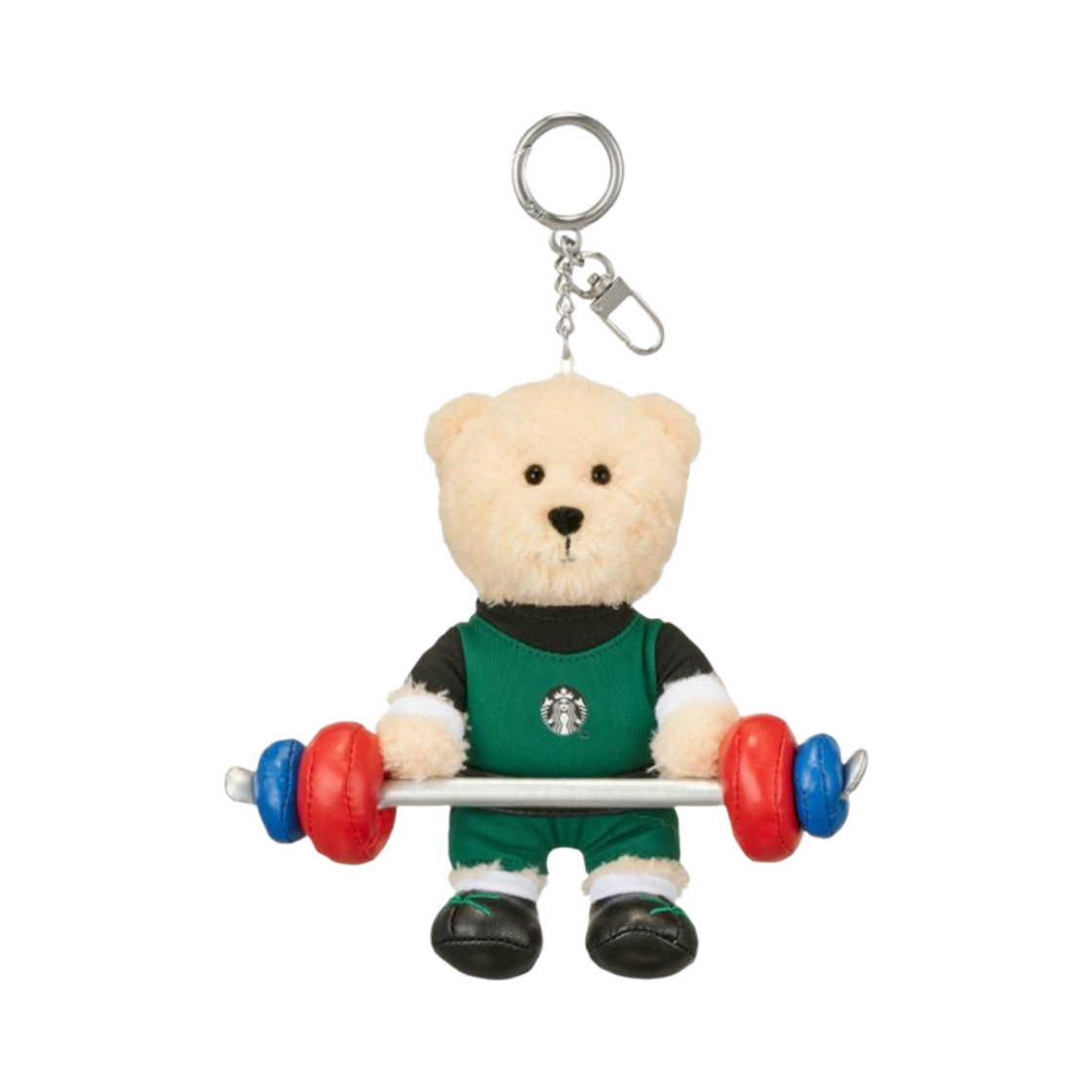 스타벅스 역도 베어리스타 키체인(Starbucks Weightlifting Bearista Keychain)