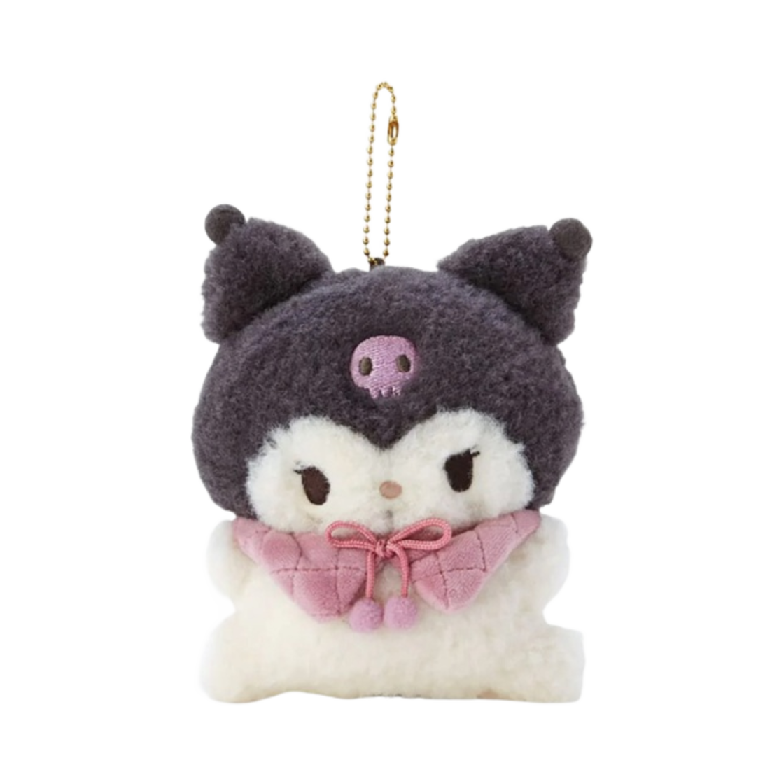 산리오 쿠로미 포테 모코 시리즈 마스코트 홀더(Sanrio Kuromi Pote Moko Series Mascot Holder) - 1