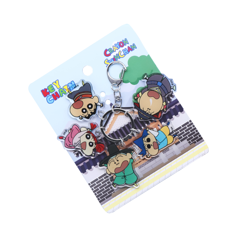 대원미디어 짱구는못말려 와글와글 키링 한복(Daewonmedia Crayon Shin Chan Waggle-Waggle Keyring Hanbok)