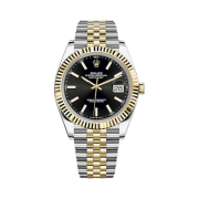 Rolex Datejust 41mm 126333 Bright Black Jubilee