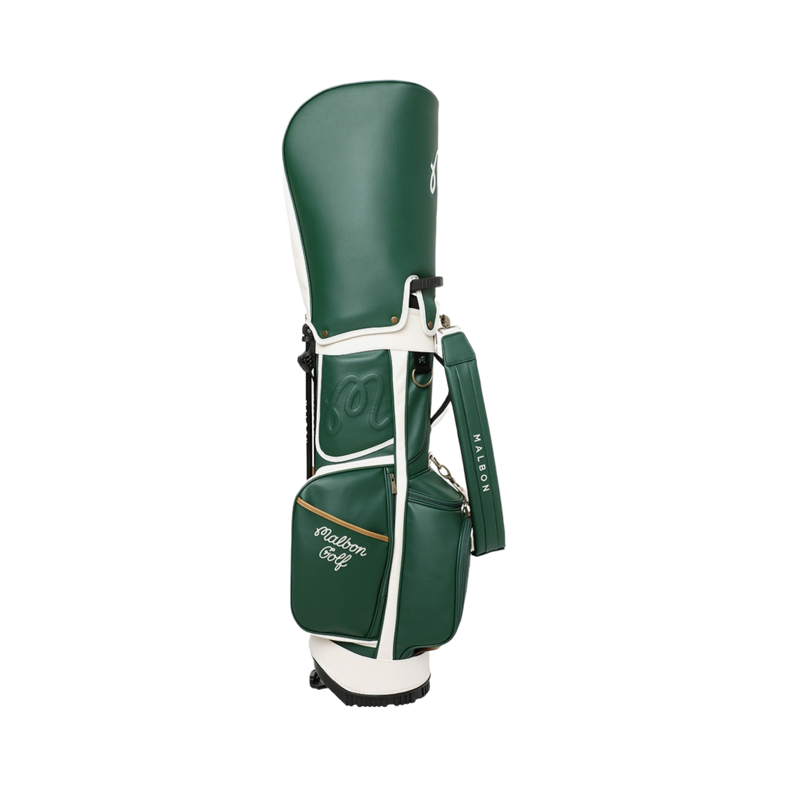 - Malbon Golf M Bucket Classic Stand Bag Green - #2