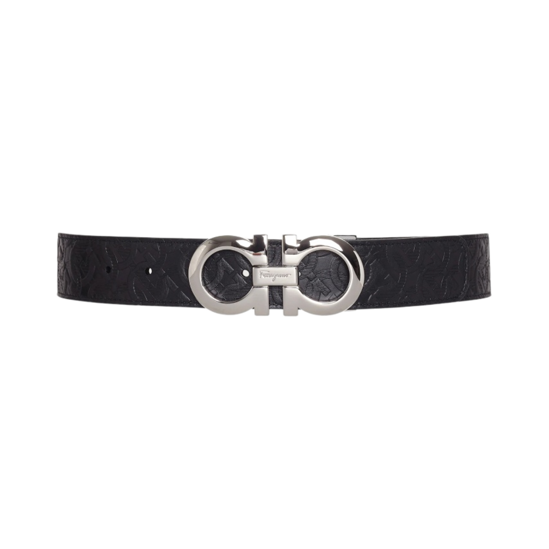 페라가모 리버시블 어드저스터블 간치니 벨트 블랙(Ferragamo Reversible and Adjustable Gancini Belt Black)