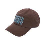 (W) Matin Kim Lettering Ball Cap Brown
