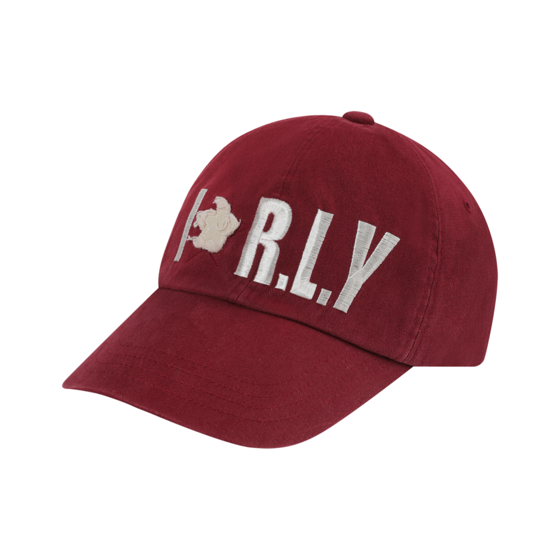 BH24FW-UBRG3 BAUF R.L.Y Ball Cap Burgundy