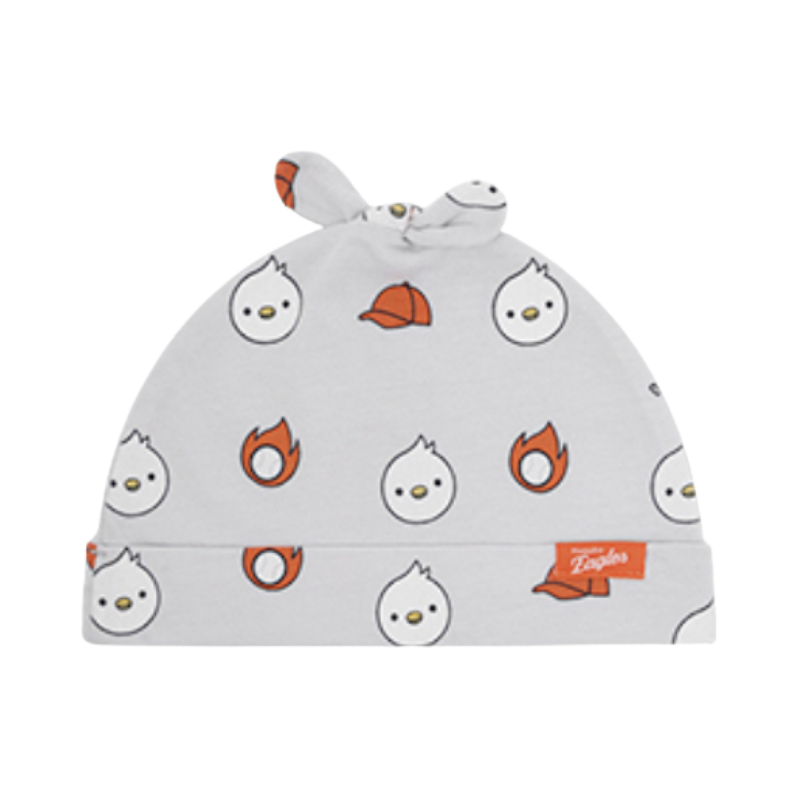 한화 이글스 x 밤부베베 아기 비니 그레이(Hanwha Eagles x Bamboo Bebe Baby Beanie Grey)