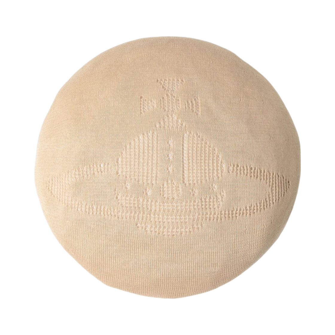(W) 비비안 웨스트우드 메쉬 오브 더모 베레모 베이지((W) Vivienne Westwood Mesh Orb Thermo Beret Beige) - 2