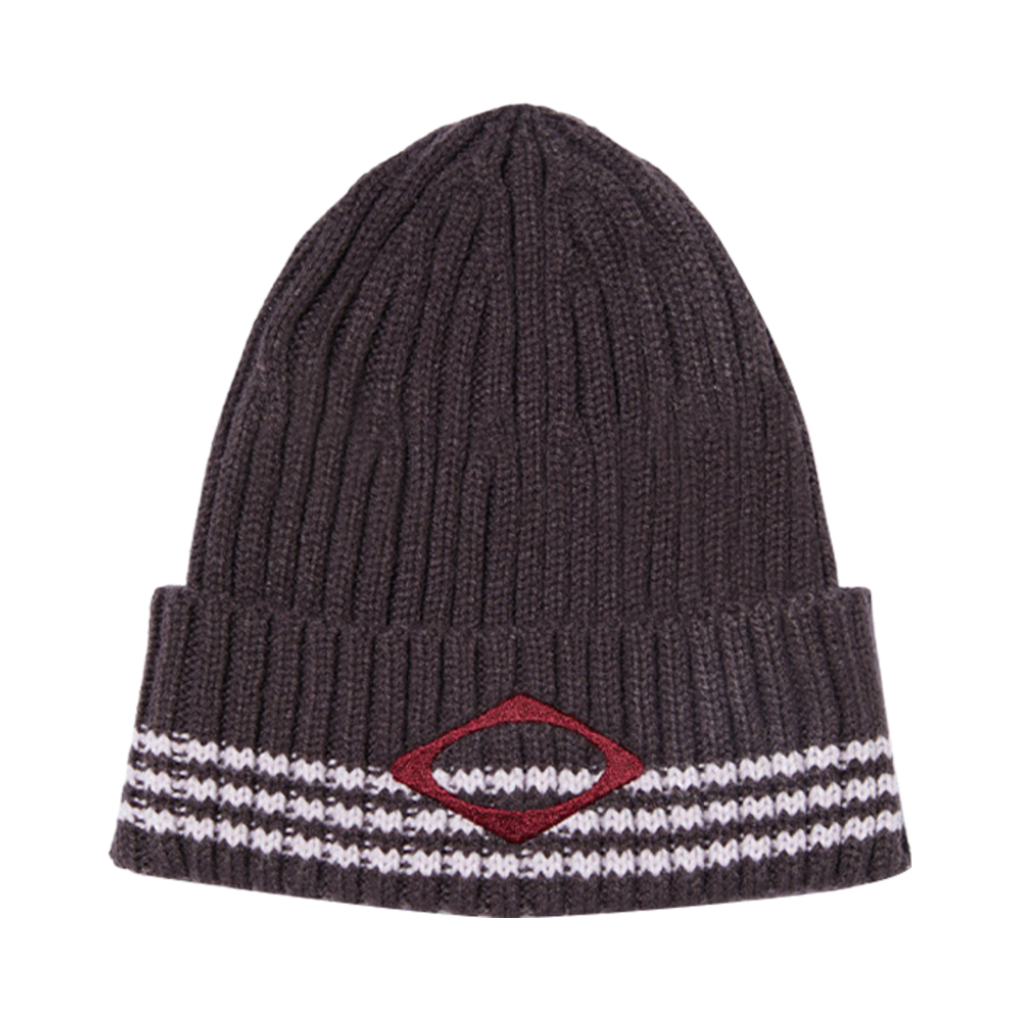 (W) 미스치프 롬버스 비니 브라운((W) Mischief Rhombus Beanie Brown)