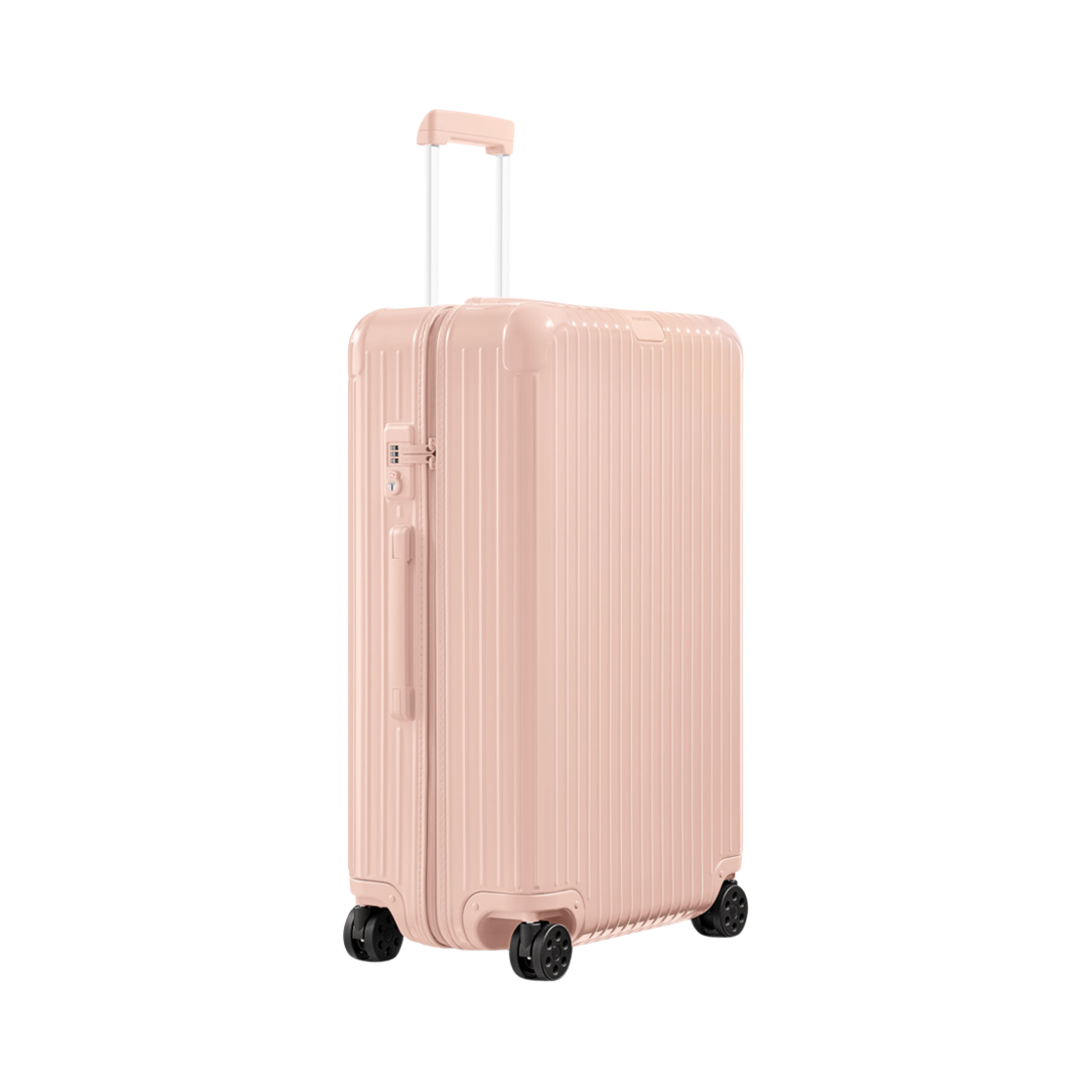 리모와 에센셜 체크인 라지 폴리카보네이트 수트케이스 페탈 핑크 글로스(Rimowa Essential Check-In Large Polycarbonate Suitcase Petal Pink Gloss) - 2