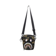 BAPE 1st Camo Shark Mini Bag Green