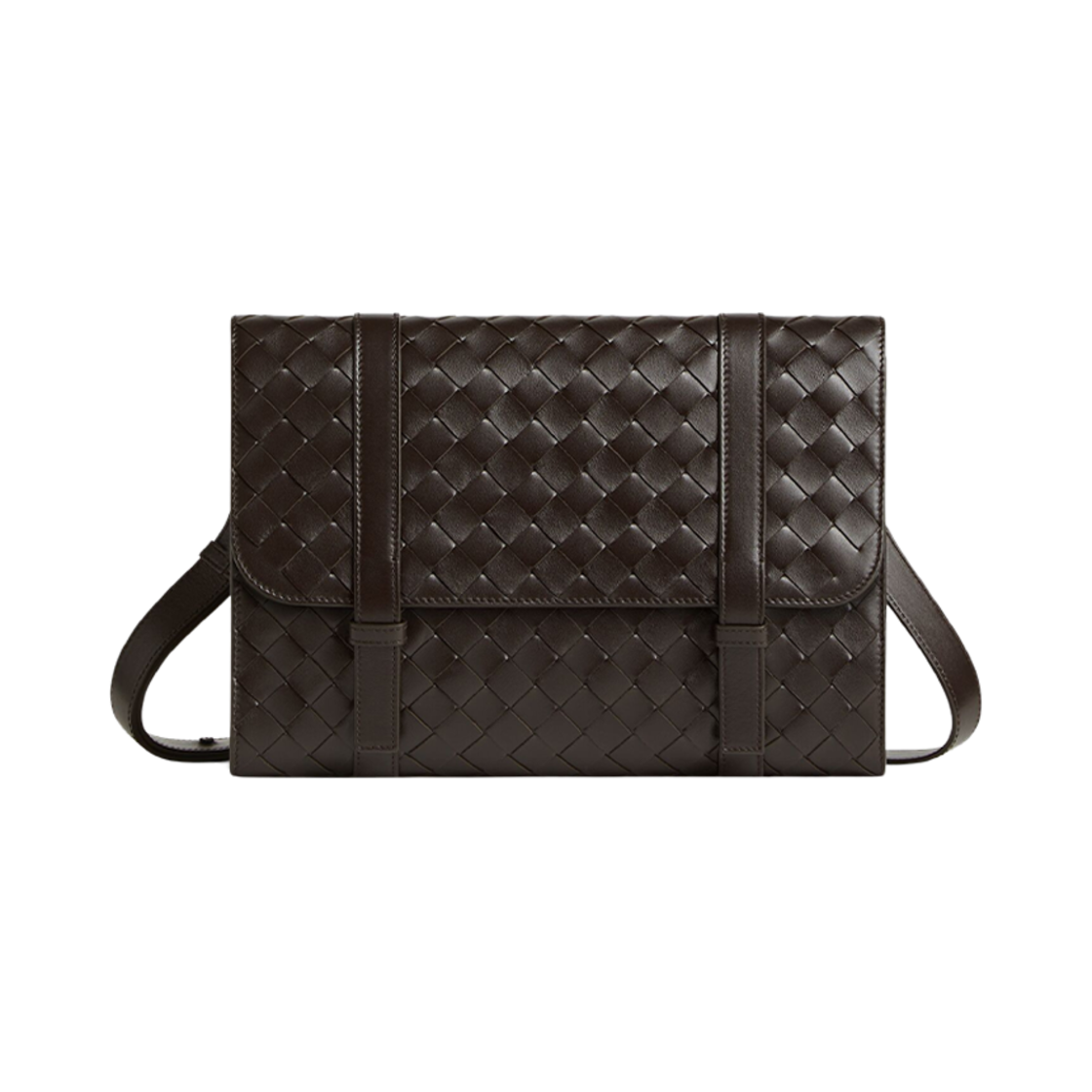 815785V2HL12145 Bottega Veneta Piccolo Portfolio Crossbody Bag Fondant