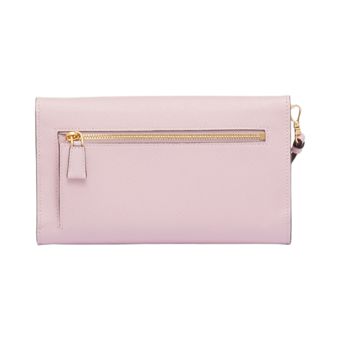 프라다 사피아노 레더 엔벨로프 클러치 알라바스터 핑크(Prada Saffiano Leather Envelope Clutch Alabaster Pink) - 2