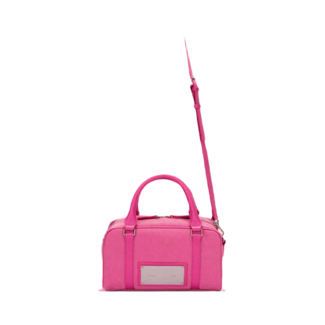 마뗑킴 패브릭 베이비 스포티 토트백 다크 핑크(Matin Kim Fabric Baby Sporty Tote Bag Dark Pink) - 3