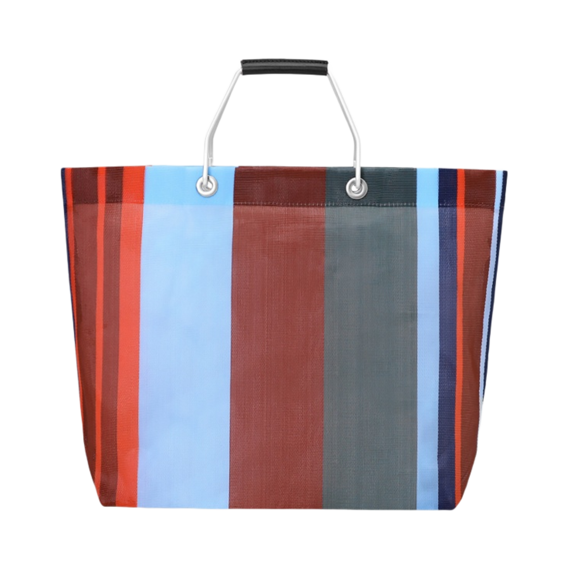 마르니 마켓 스트라이프 백 래커 레드(Marni Market Stripe Bag Lacquer Red) - 3