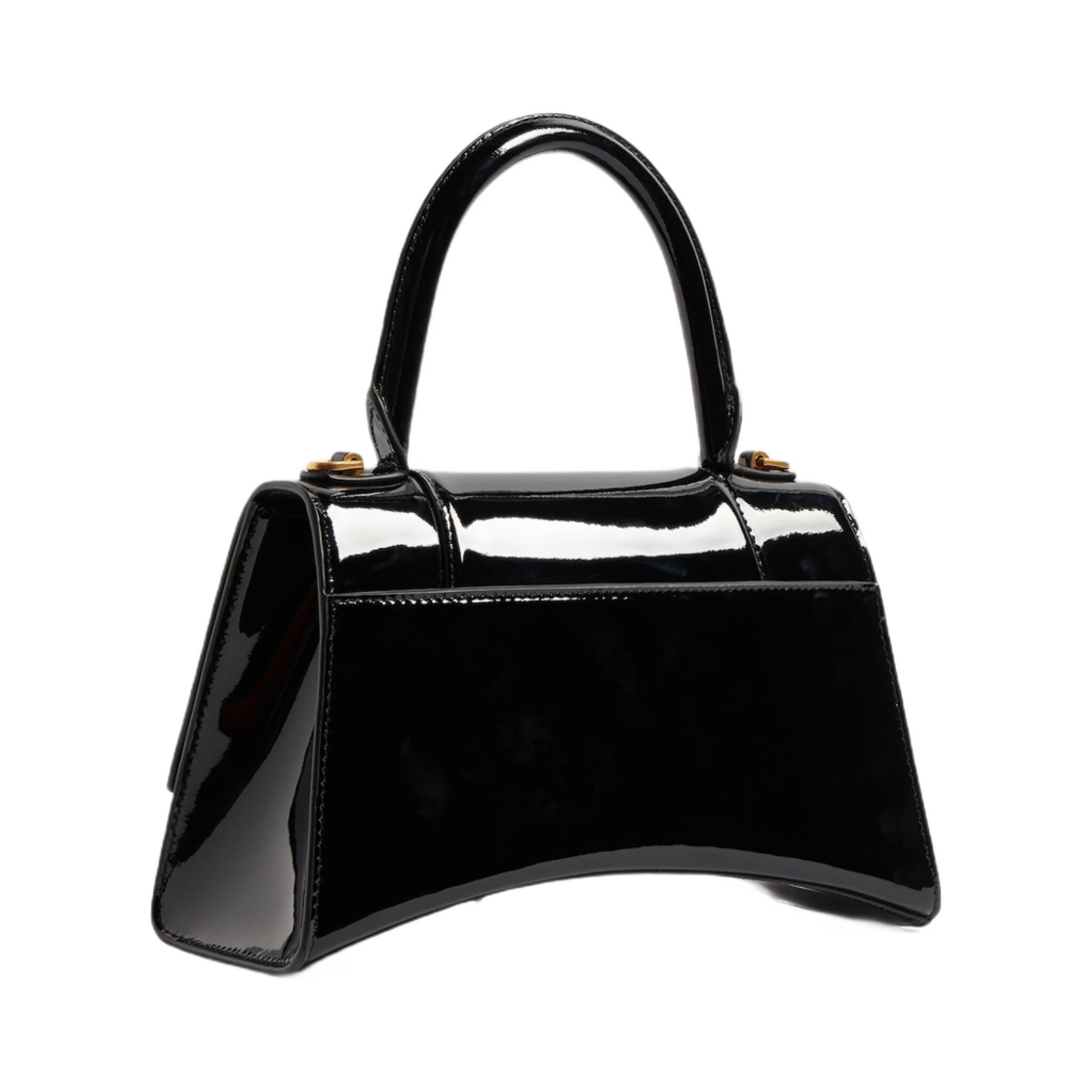 발렌시아가 x 오토모빌리 람보르기니 아워글래스 핸드백 스몰 블랙(Balenciaga x Automobili Lamborghini Hourglass Handbag Small Black) - 3