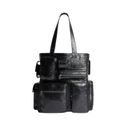 Balenciaga Superbusy Tote Bag Black