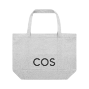 COS Utility Canvas Tote Bag Grey