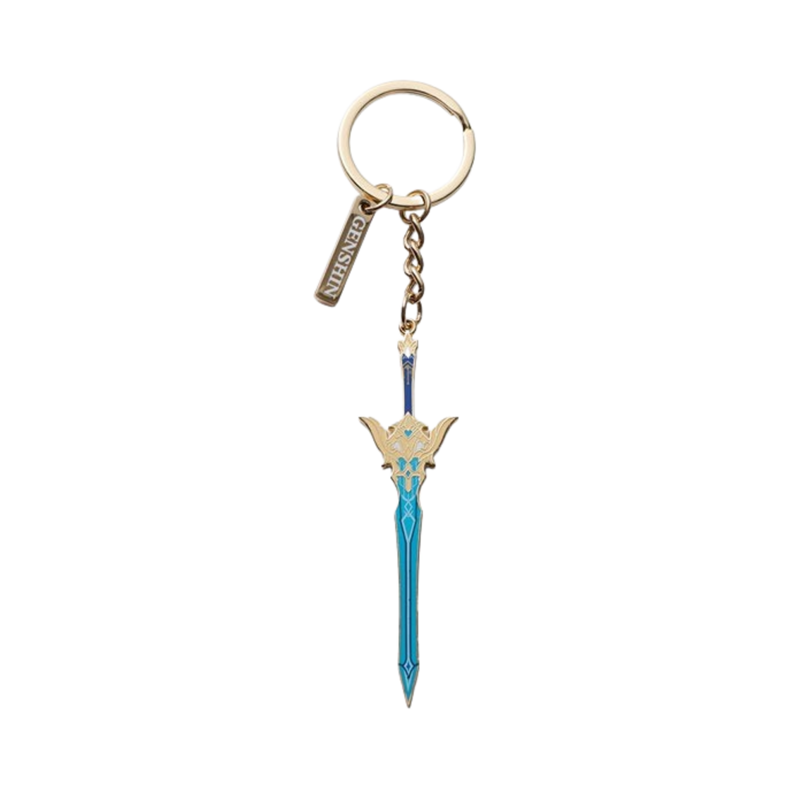원신 무기 금속 키링 오래된 자유의 서약(Genshin Metal Keychain Weapons Epitome Invocation Weapons Freedom-Sworn)