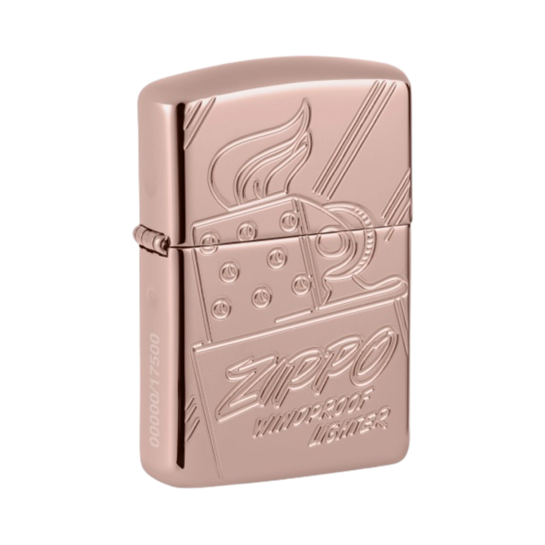 지포 스크립트 컬렉티블 라이터 로즈 골드(Zippo Script Collectible Lighter Rose Gold)