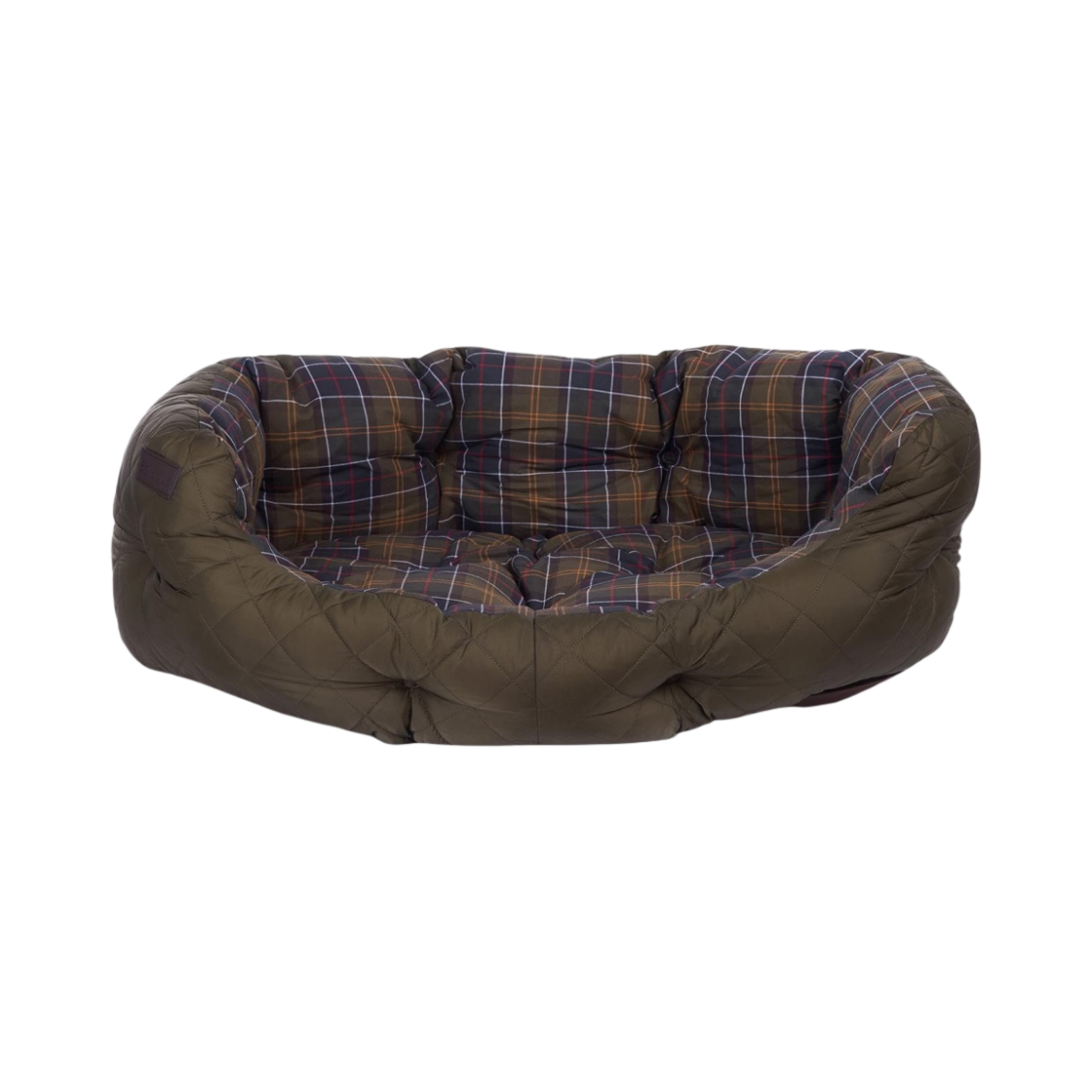 DAC0021OL72 Barbour 35 Inch Quilted Dog Bed Olive