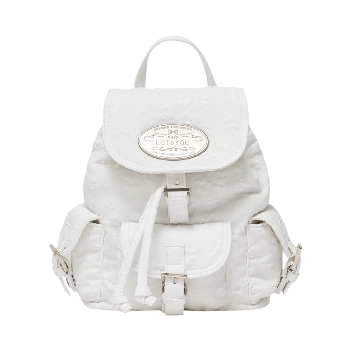 バッグ LOTSYOU chubby backpack white ☆LOTSYOU☆Nostalgia Chubby Backpack☆ (LOTSYOU/バックパック