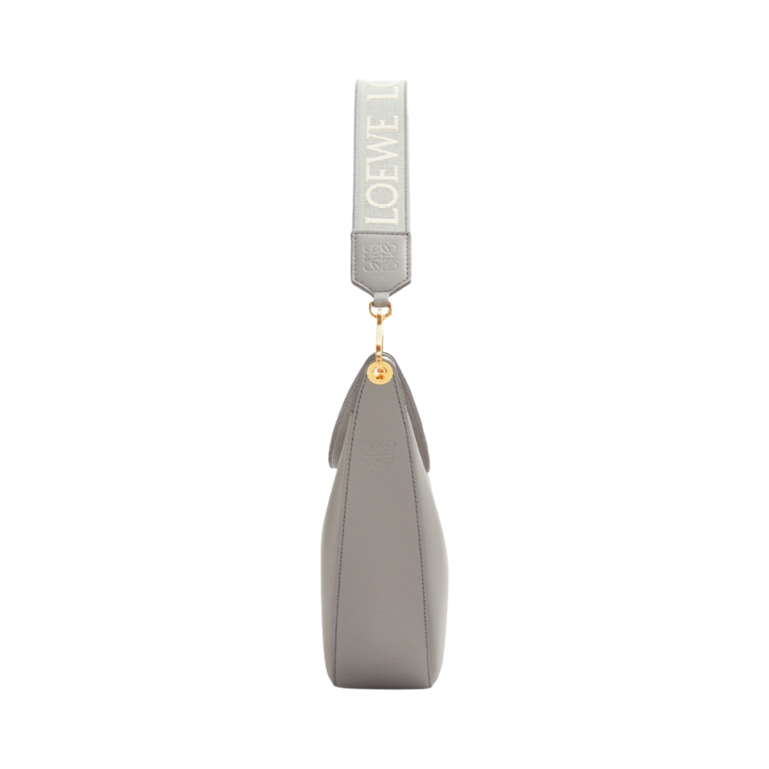 로에베 루나백 사틴 카프스킨 앤 자카드 펄 그레이(Loewe Luna Bag in Satin Calfskin and Jacquard Pearl Grey) - 3