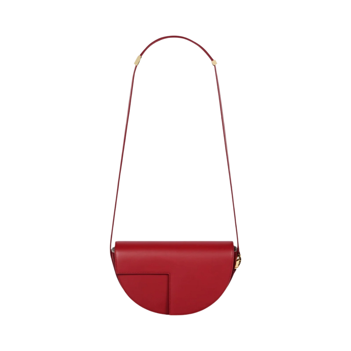 파투 르 파투 백 레더 루비 와인(Patou Le Patou Bag In Leather Ruby Wine)