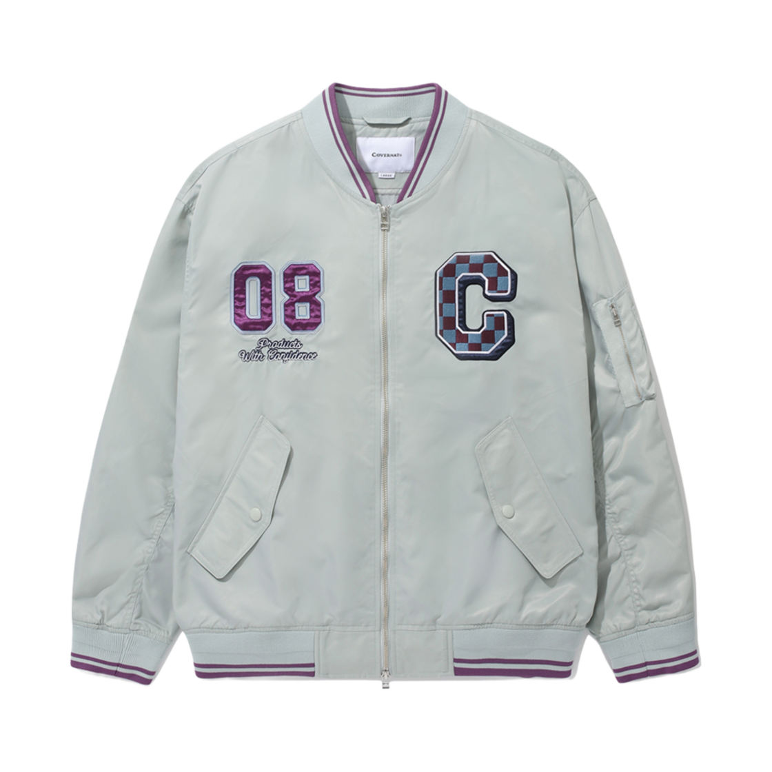 커버낫 레트로 MA-1 자켓 민트(Covernat Retro MA-1 Jacket Mint) - 1