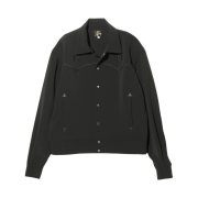 Needles PE/PU Double Cloth Piping Cowboy Jacket Black