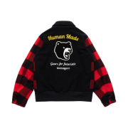 Human Made Zip-Up Lumber Jacket Red
