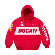 Supreme x Ducati Hooded Racing Jacket Red - 24SS