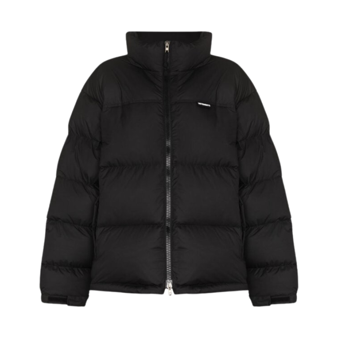UE52JA260B Vetements Logo Down Jacket Black