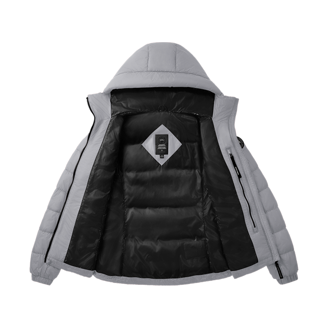 (W) 캐나다 구스 애보트 후디 블랙 라벨 실버버치((W) Canada Goose Abbott Hoody Black Label Silverbirch) - 1