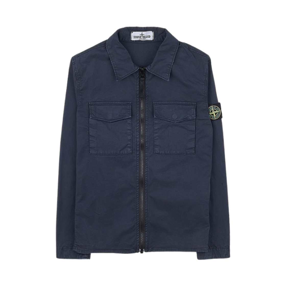 781610310-V0120 (Kids) Stone Island 10310 Overshirt Navy Blue - 23SS