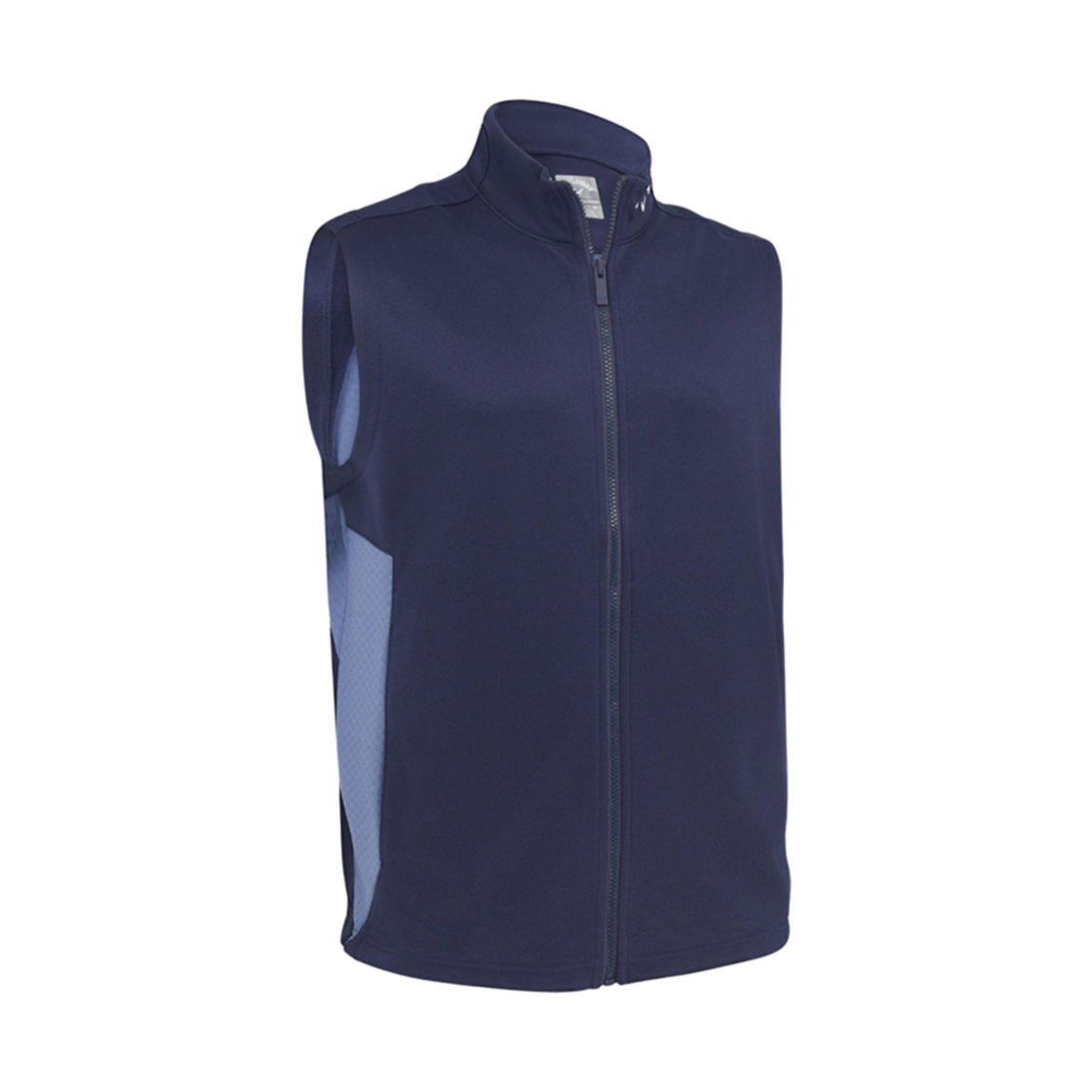 캘러웨이 쉐브 텍스처드 골프 베스트 네이비(Callaway Chev Textured Golf Vest Navy)