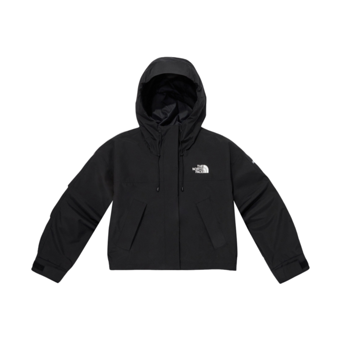 (W) The North Face White Label 베이든 크롭 자켓 블랙