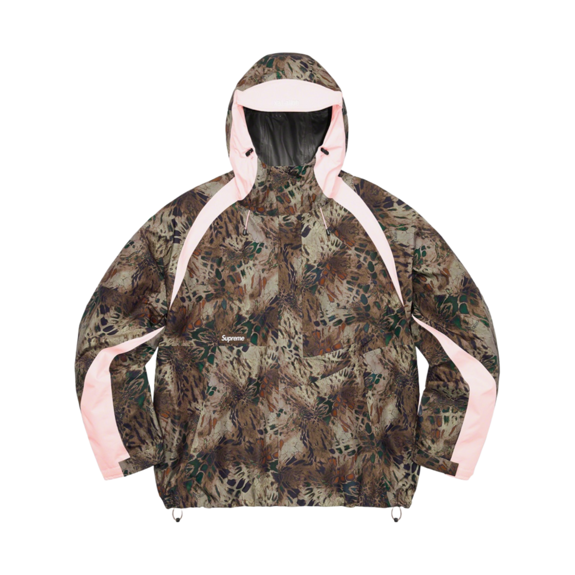 슈프림 고어텍스 팩라이트 자켓 브라운 프림1 카모 - 22SS