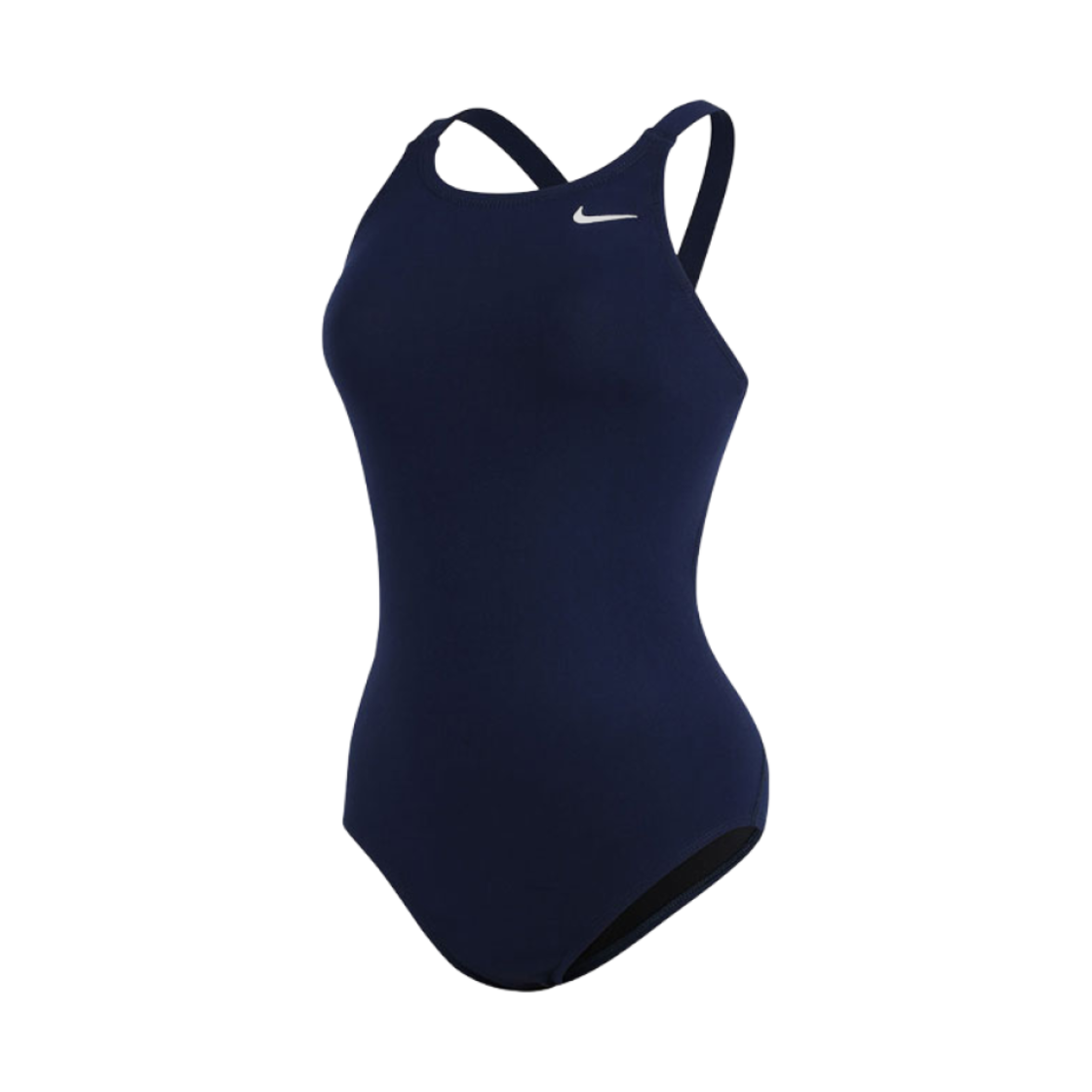 NESSA040-440 (W) Nike Swim Answer Solid Fastback Midnight Navy