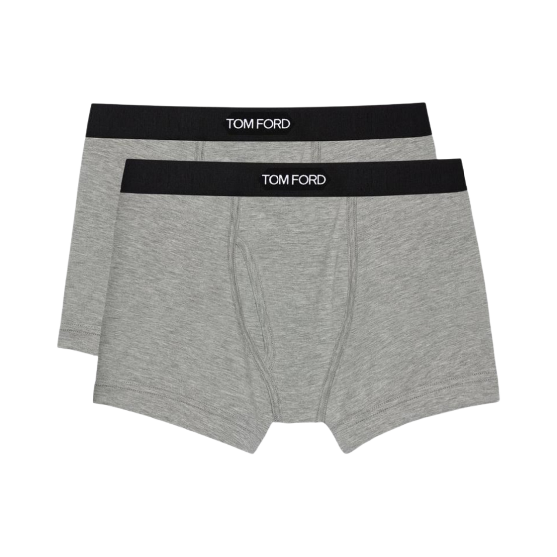 T4XC3-141-020 Tom Ford Cotton Modal Boxer Briefs Grey (2 Pack)