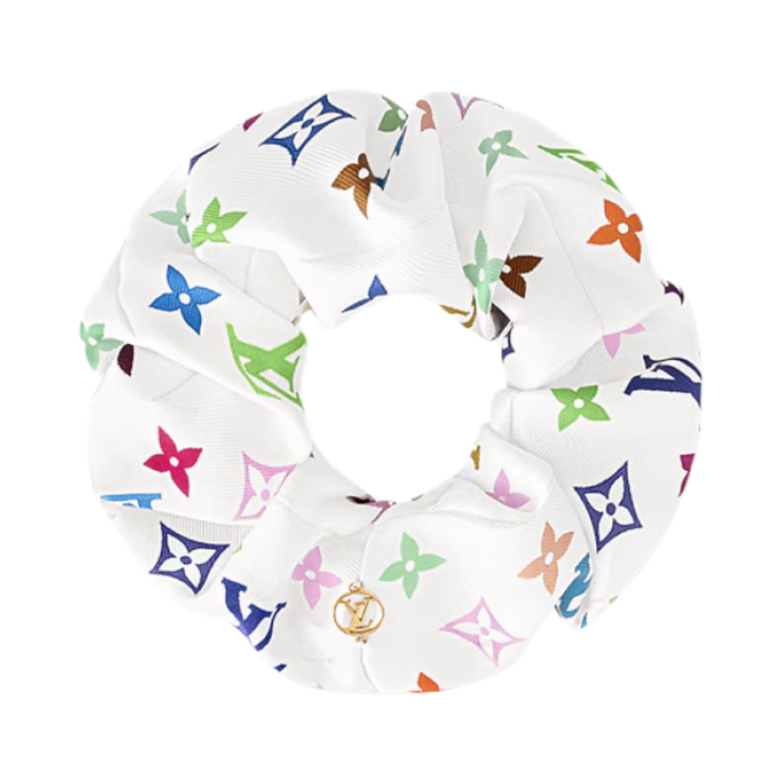 루이비통 x 무라카미 타카시 모노그램 멀티컬러 슈슈 화이트(Louis Vuitton x Murakami Takashi Monogram Multicolor Chouchou White)