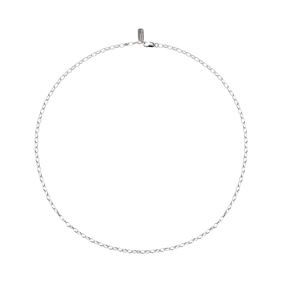 TM2B3NK55SV Third movement Oval Chain Neckalce
