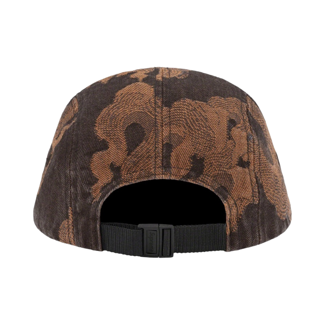 슈프림 플레임 자카드 데님 캠프캡 워시드 블랙 - 23SS(Supreme Flames Jacquard Denim Camp Cap Washed Black - 23SS) - 2