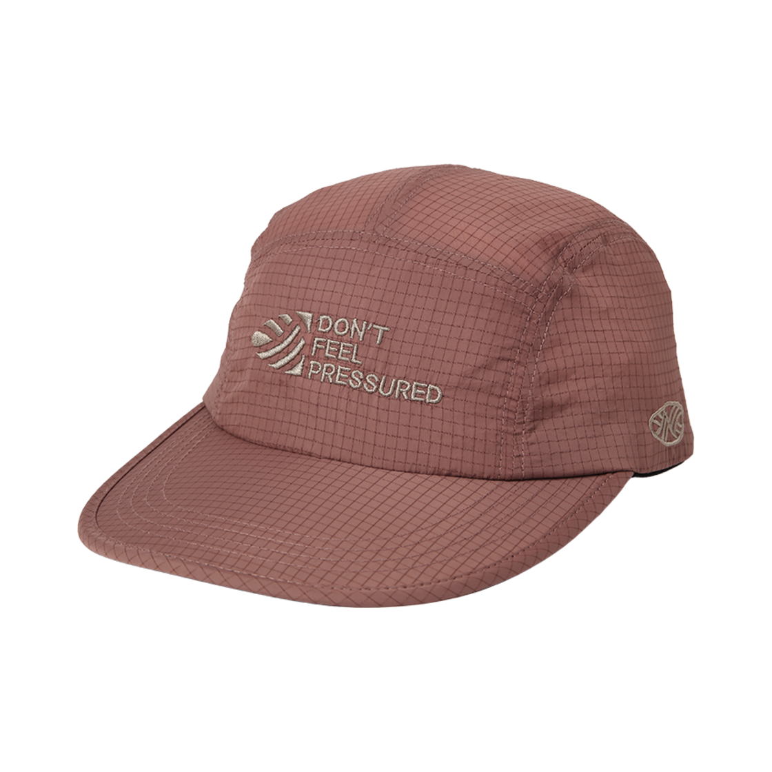 CAP-CMP-DNT-RIP-BRK Menasoo Dont Feel Pressured Rip Camp Cap Brick