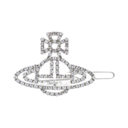 Vivienne Westwood Annalisa Orb Hair Clip Silver