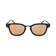 Stussy Vidal Sunglasses Black Amber Lens