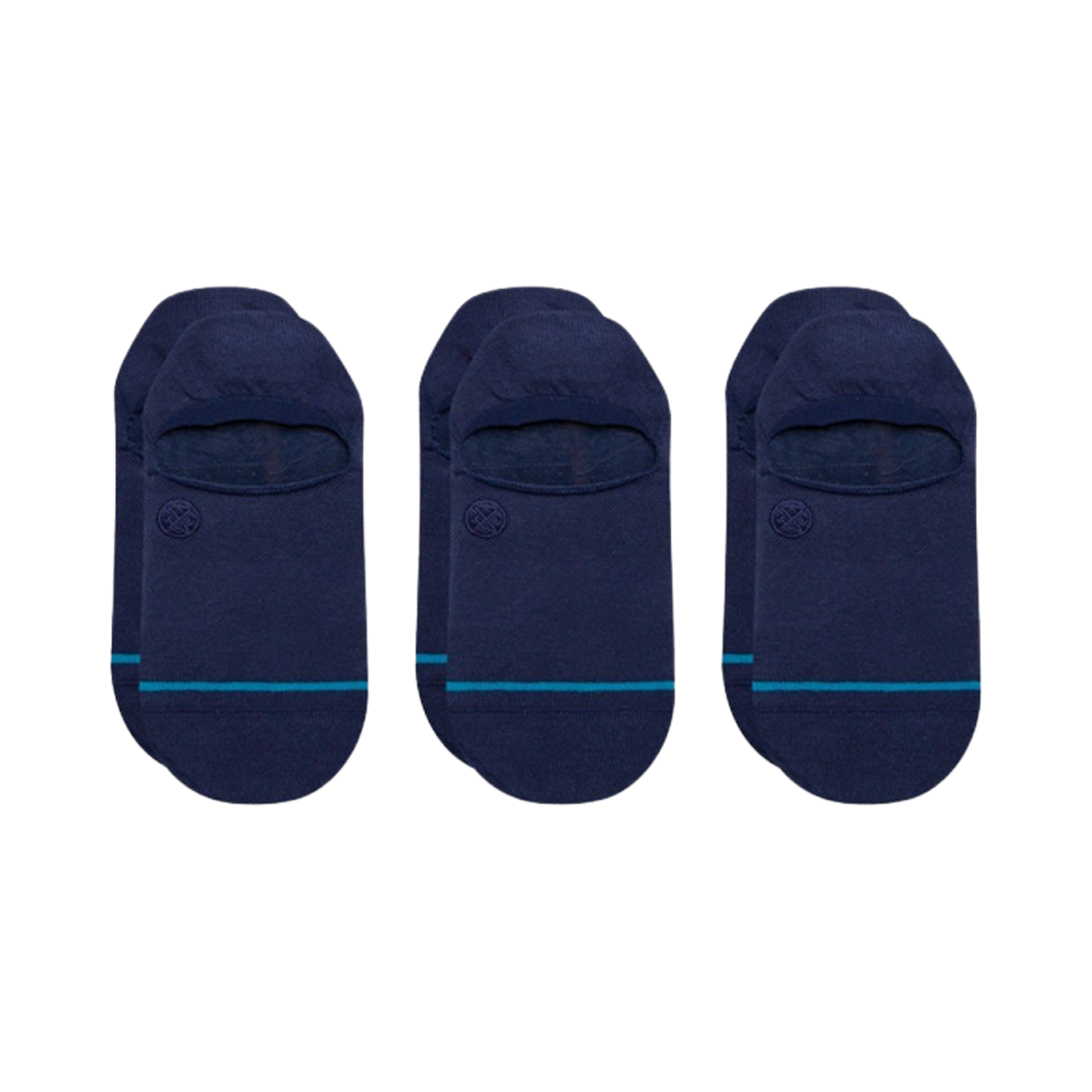 STC-A145A23ICO-DAN STANCE Icon No Show 3 Pack Dark Navy - 대표 이미지 #1