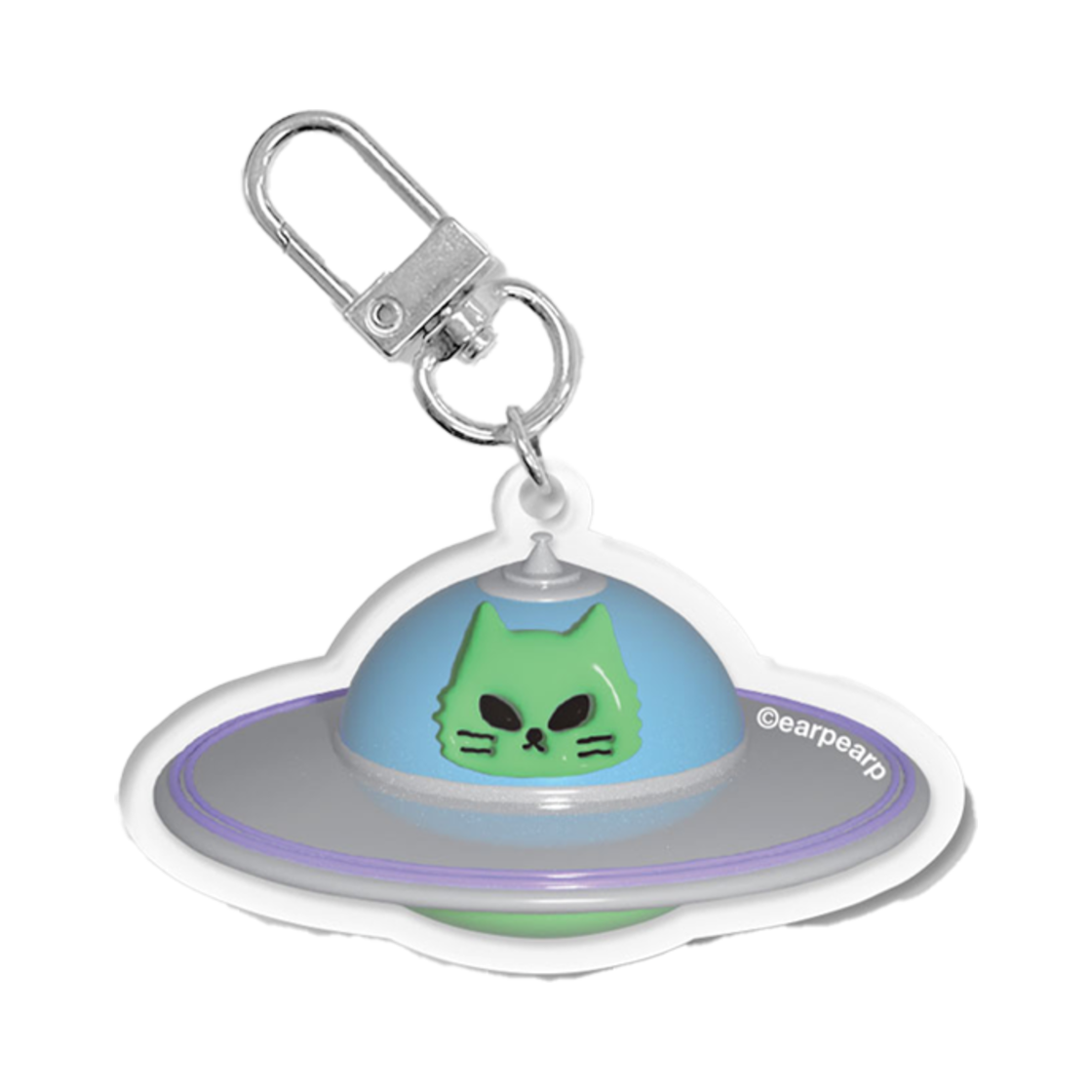 E2405_0012 earpearp Ufo Chichi Big Keyring