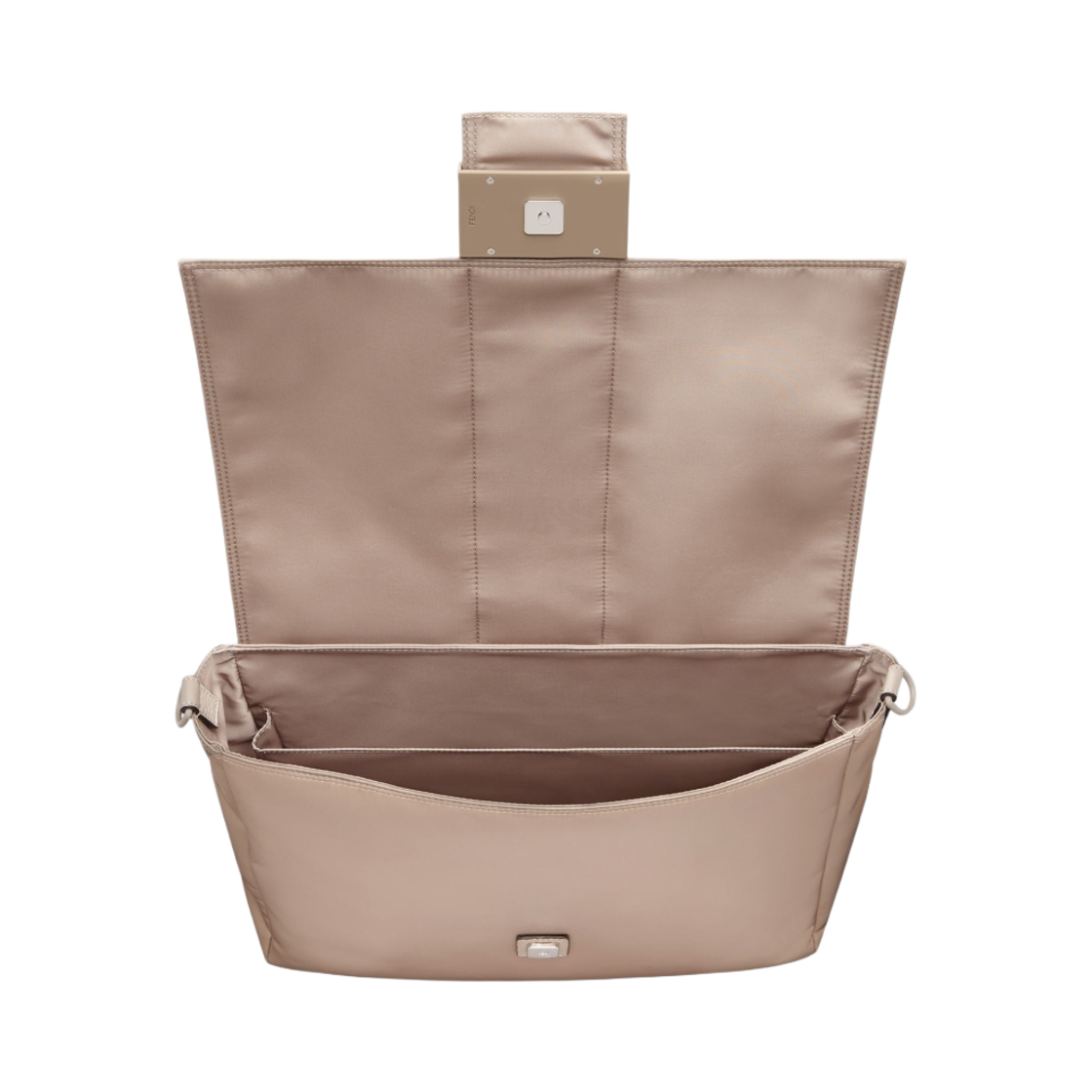 펜디 라지 나일론 바게트 메신저백 베이지(Fendi Large Nylon Baguette Messenger Bag Beige) - 3