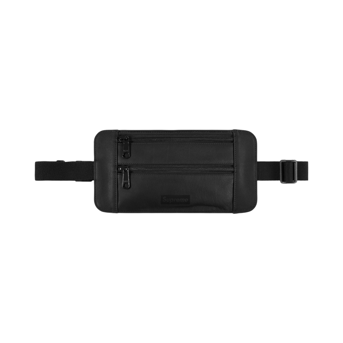 - Supreme Leather Waist/Shoulder Pouch Black - 19SS