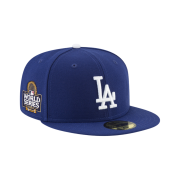 New Era MLB 24 World Series Authentic LA Dodgers Game Dark Royal